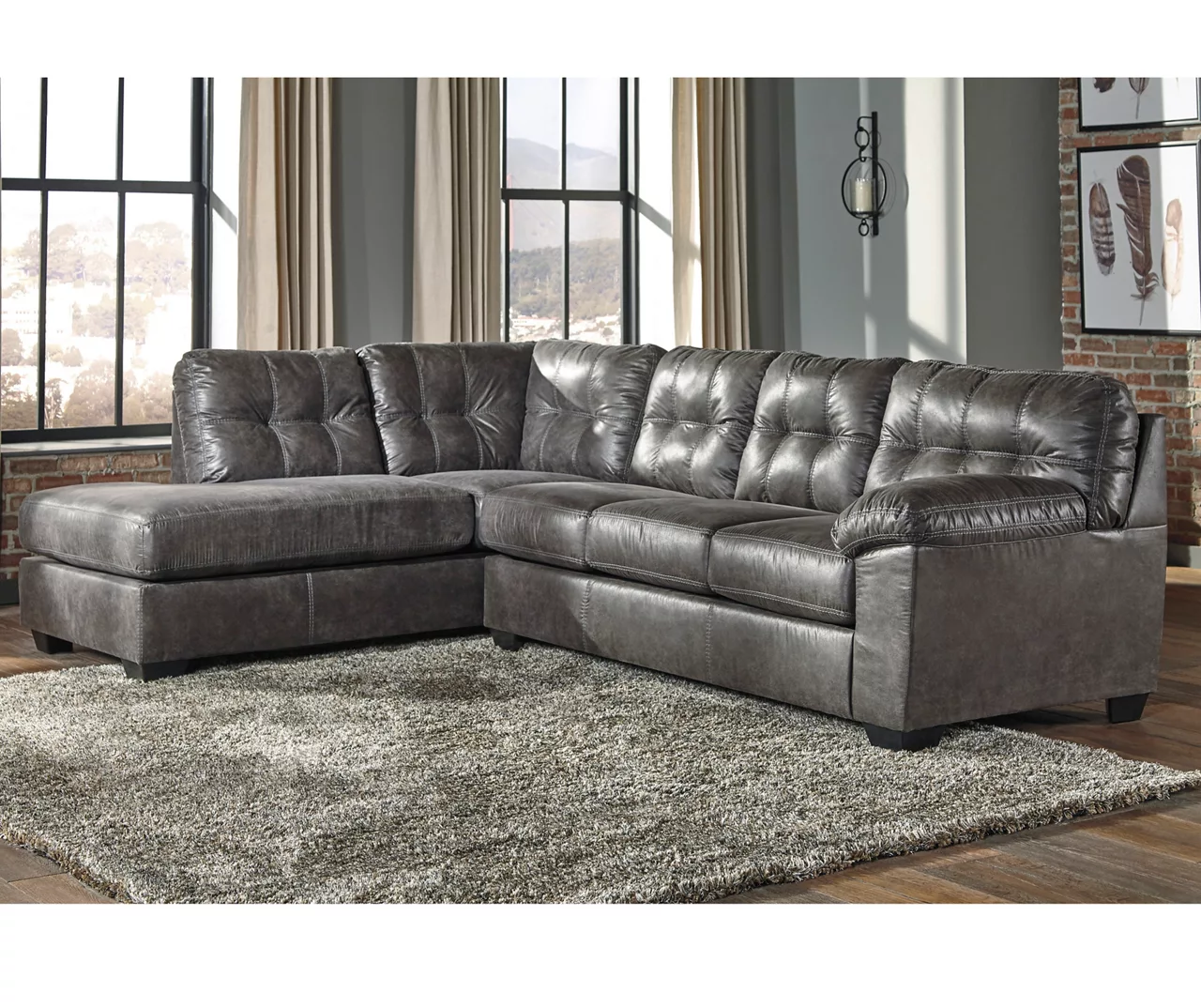 Signature Design By Ashley Fallston Living Room Sectional 3 Signature Design By Ashley Fallston Living Room Sectional