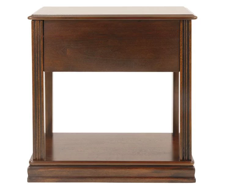 Breegin Brown End Table With Removable Tray 15 Breegin Brown End Table With Removable Tray - Image 13
