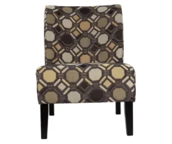 Tibbee Pebble Armless Accent Chair -Living Room Furniture 810363289 3