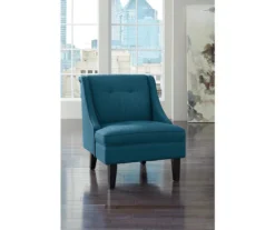 Clarinda Blue Accent Chair -Living Room Furniture 810363290 3 1