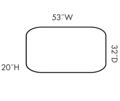 Lane Home Solutions Pasadena Ottoman 33 Lane Home Solutions Pasadena Ottoman -Living Room Furniture 810383599 5