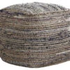 Absalom Natural Chenille Pouf 1 Absalom Natural Chenille Pouf -Living Room Furniture 810389289 4