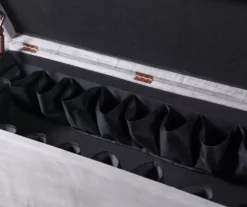 Erin Gray Padded Shoe Storage Ottoman -Living Room Furniture 810389631 4