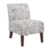 Shelby Script Armless Accent Chair 2 Shelby Script Armless Accent Chair -Living Room Furniture 810389655 1 3