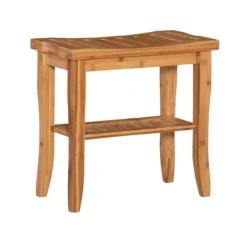 18" Pierce Bamboo Bathroom Stool 19 18" Pierce Bamboo Bathroom Stool -Living Room Furniture 810389685 2