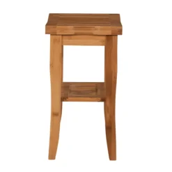 18" Pierce Bamboo Bathroom Stool 23 18" Pierce Bamboo Bathroom Stool -Living Room Furniture 810389685 4