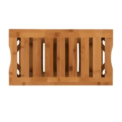 18" Pierce Bamboo Bathroom Stool 25 18" Pierce Bamboo Bathroom Stool -Living Room Furniture 810389685 5