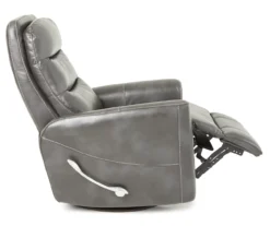 Real Living Bolero Faux Leather Swivel Glider Recliner -Living Room Furniture 810394206 2