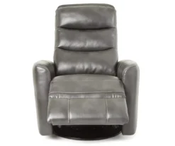 Real Living Bolero Faux Leather Swivel Glider Recliner -Living Room Furniture 810394206 3