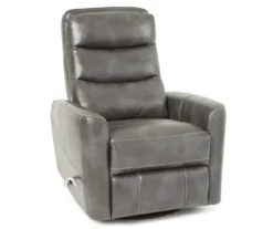 Real Living Bolero Faux Leather Swivel Glider Recliner -Living Room Furniture 810394206 7