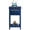Indigo Blue Cottage Road 1-Drawer End Table -Living Room Furniture 810406209 3