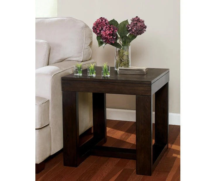 Watson Dark Brown End Table 6 Watson Dark Brown End Table - Image 4