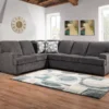 Lane Home Solutions Kasan Gray Living Room Sectional -Living Room Furniture 810413397 810413398 2