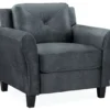 Hayward Upholstered Accent Chair -Living Room Furniture 810413820 6