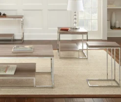 Lucia Brown Chairside End Table -Living Room Furniture 810422656 810422657 810422660 810422821