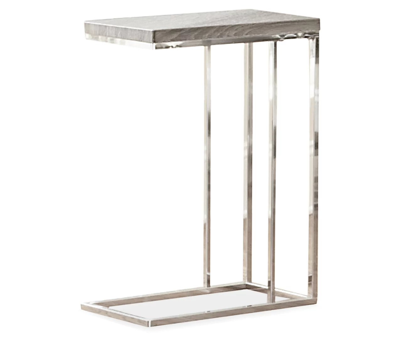 Lucia Gray-Brown Chairside End Table 3 Lucia Gray-Brown Chairside End Table