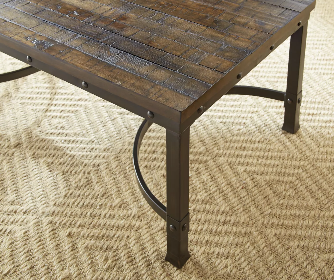 Ambrose Rustic Charcoal End Table 6 Ambrose Rustic Charcoal End Table - Image 4