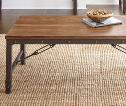 Ashford Wood & Metal Coffee Table -Living Room Furniture 810422850 1