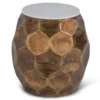 Stomp Brass Round End Table -Living Room Furniture 810422913 2