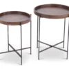 Capri Round Accent Tables, 2-Pack 1 Capri Round Accent Tables, 2-Pack -Living Room Furniture 810422915 1