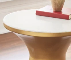 Jaipur Round End Table -Living Room Furniture 810422948 4