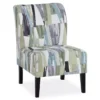 Triptis Multi-Color Armless Accent Chair 2 Triptis Multi-Color Armless Accent Chair -Living Room Furniture 810431378 2