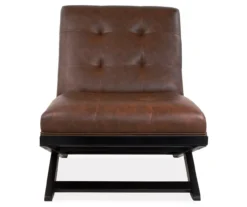 Sidewinder Brown Faux Leather Accent Chair 9 Sidewinder Brown Faux Leather Accent Chair -Living Room Furniture 810431434 3