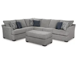 Naples Gray Ottoman 10 Naples Gray Ottoman -Living Room Furniture 810451015 810451016 810451017