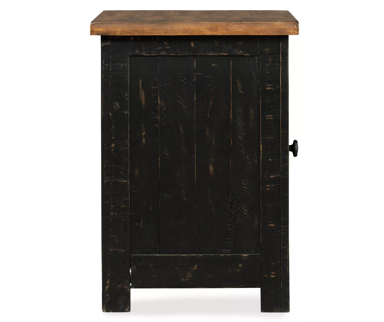 Valebeck Black & Brown Two-Tone Chairside End Table 6 Valebeck Black & Brown Two-Tone Chairside End Table - Image 4
