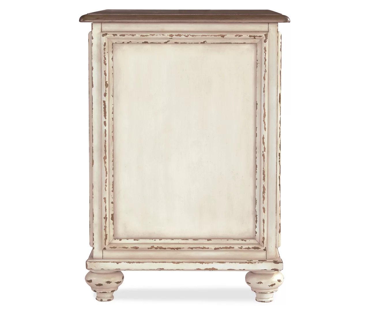 Realyn White & Brown Two-Tone Chairside End Table 6 Realyn White & Brown Two-Tone Chairside End Table - Image 4