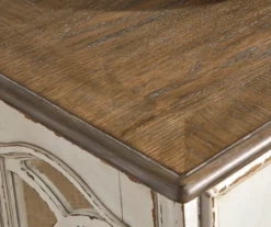 Realyn White & Brown Two-Tone Chairside End Table 15 Realyn White & Brown Two-Tone Chairside End Table -Living Room Furniture 810458285 6