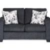 Kiara Slate Loveseat 2 Kiara Slate Loveseat -Living Room Furniture 810459444