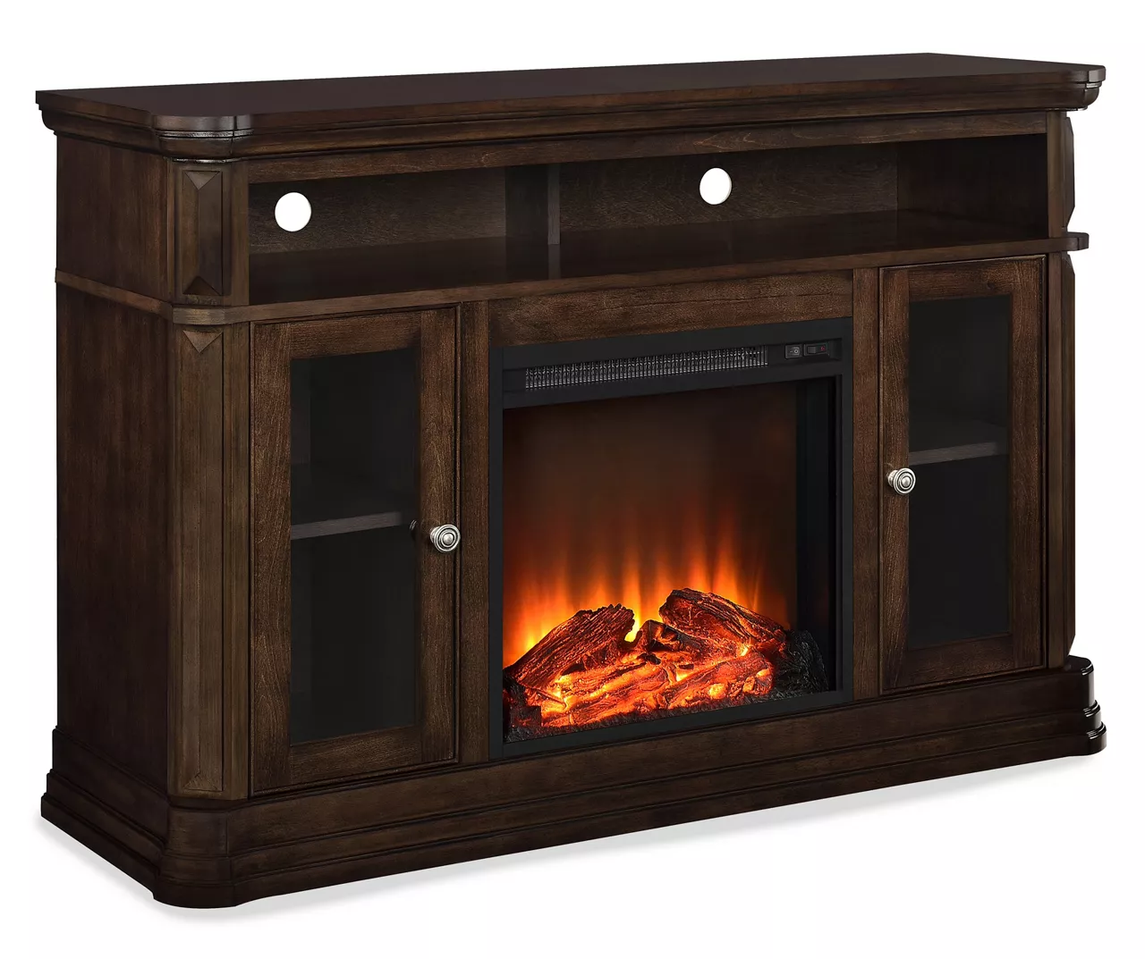 47" Northwoods Espresso Electric Fireplace Console 4 47" Northwoods Espresso Electric Fireplace Console - Image 2