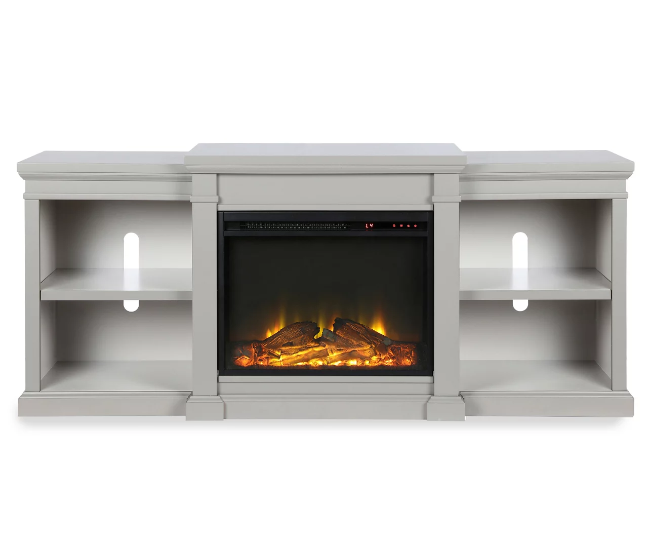 65" Wilton Gray Electric Fireplace Console 3 65" Wilton Gray Electric Fireplace Console