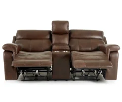 Wellsley Leather Power Reclining Console Loveseat 31 Wellsley Leather Power Reclining Console Loveseat -Living Room Furniture 810469259 4