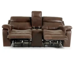 Wellsley Leather Power Reclining Console Loveseat 29 Wellsley Leather Power Reclining Console Loveseat -Living Room Furniture 810469259 5