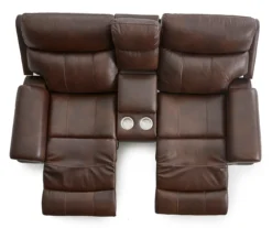 Wellsley Leather Power Reclining Console Loveseat 34 Wellsley Leather Power Reclining Console Loveseat -Living Room Furniture 810469259 8