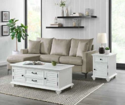 Charleston Shutter Door End Table 13 Charleston Shutter Door End Table -Living Room Furniture 810490874 810490873