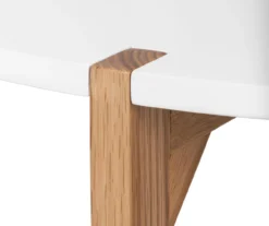 White Round Coffee Table -Living Room Furniture 810513564 8