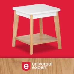 White Square Side Table 12 White Square Side Table -Living Room Furniture 810513568