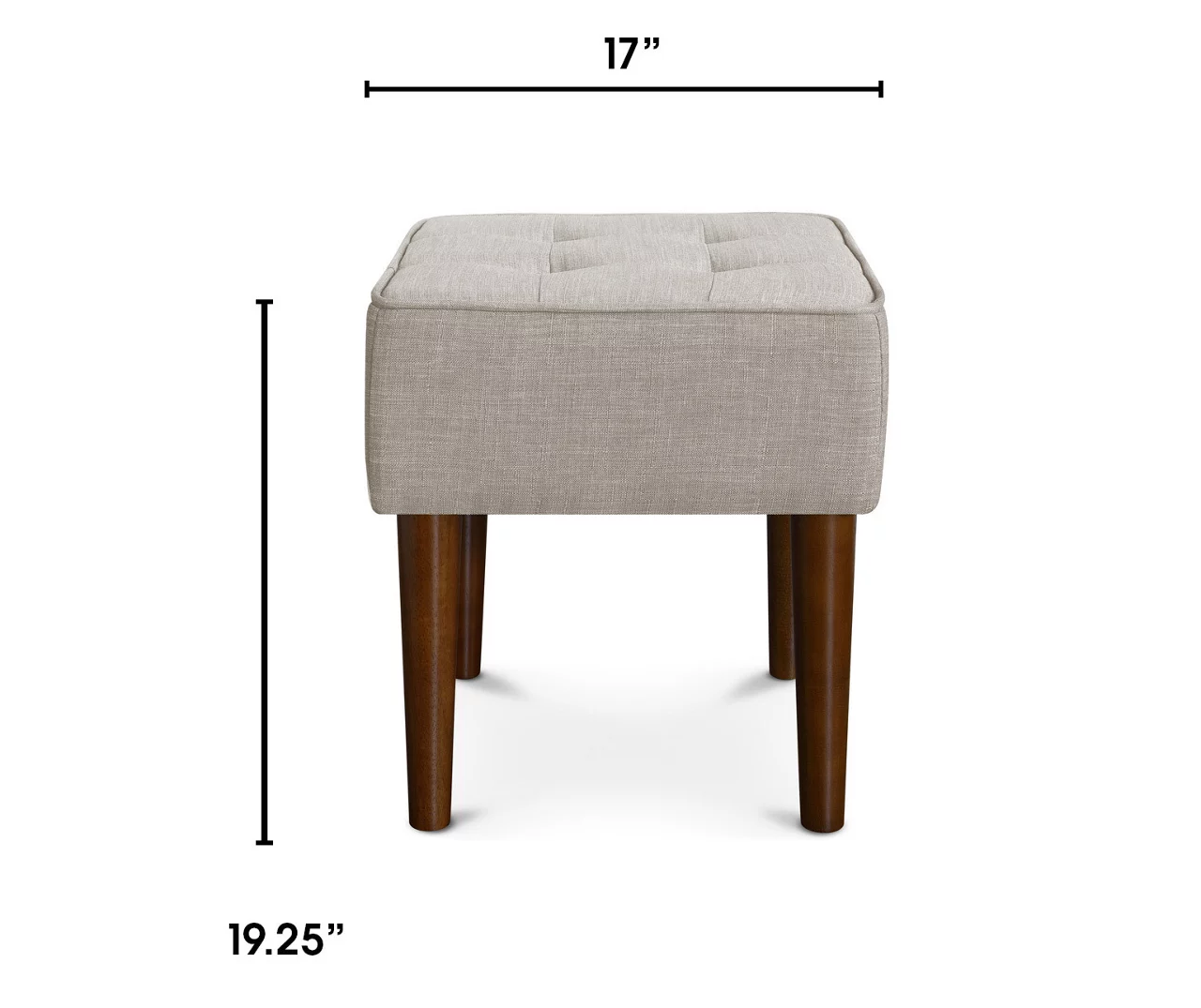 Aria Tufted Stool 19 Aria Tufted Stool - Image 17