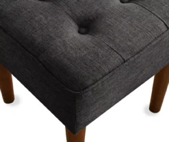Aria Charcoal Grey Tufted Stool 10 Aria Charcoal Grey Tufted Stool -Living Room Furniture 810513578 5
