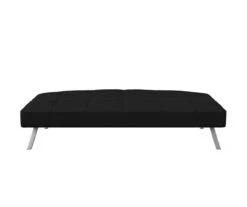 Corey Black Convertible Sofa -Living Room Furniture 810514243 11