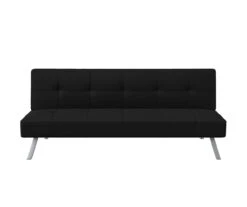 Corey Black Convertible Sofa -Living Room Furniture 810514243