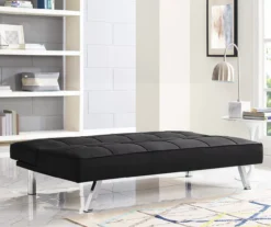 Corey Black Convertible Sofa -Living Room Furniture 810514243 3