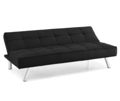 Corey Black Convertible Sofa -Living Room Furniture 810514243 5
