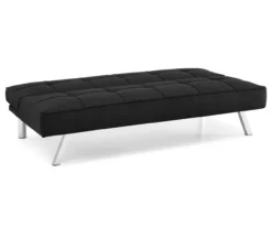 Corey Black Convertible Sofa -Living Room Furniture 810514243 6