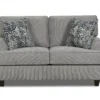 Canton Chenille Roll Arm Loveseat 2 Canton Chenille Roll Arm Loveseat -Living Room Furniture 810516359