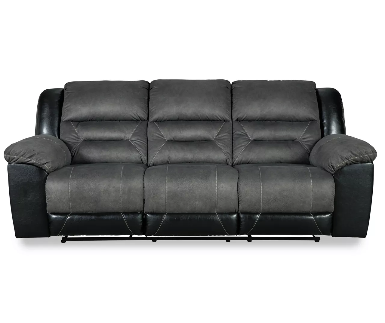 Earhart Faux Leather Reclining Sofa 3 Earhart Faux Leather Reclining Sofa