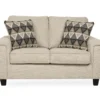 Abinger Cream Loveseat -Living Room Furniture 810519731